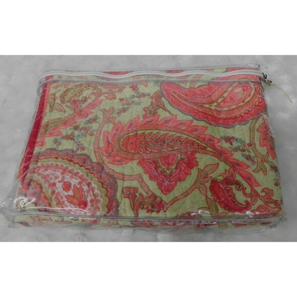 Winston Thomas Pink Paisley Standard Pillow Sham NOS - Picture 6 of 6